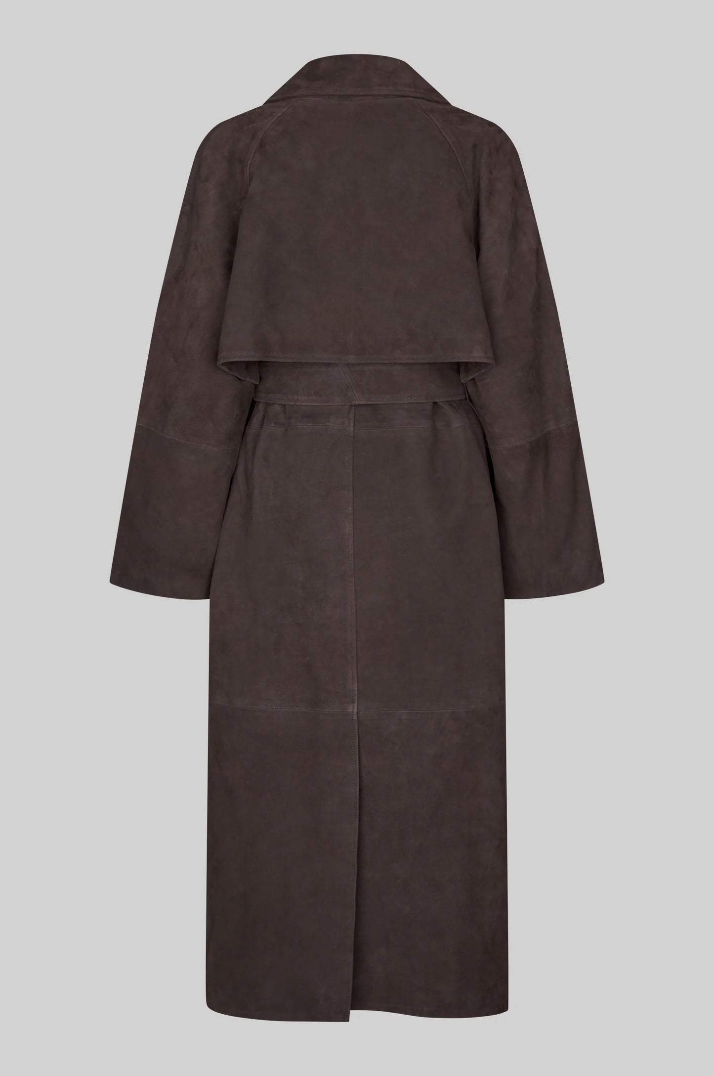 Suede Trenchcoat