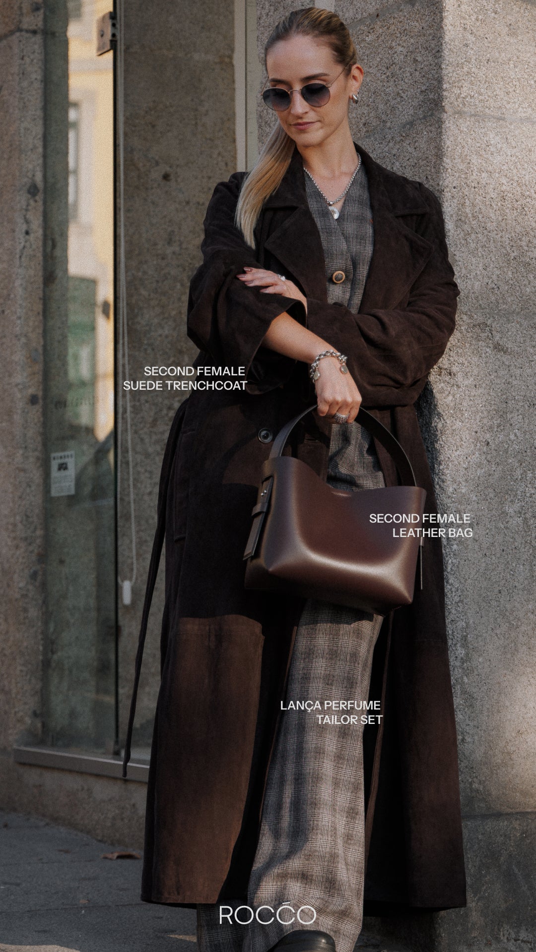 Suede Trenchcoat