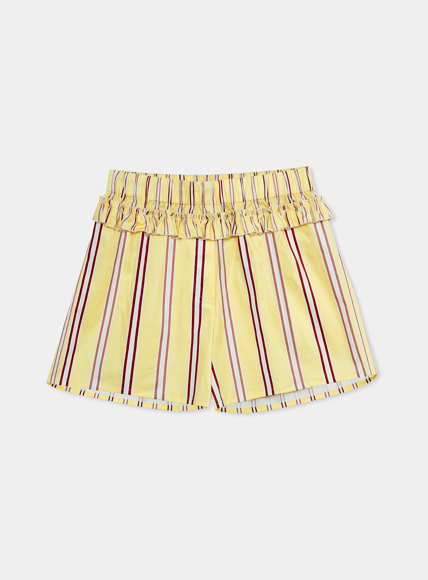 CAOS BUTTER STRIPED POPLIN BOXER PANTS
