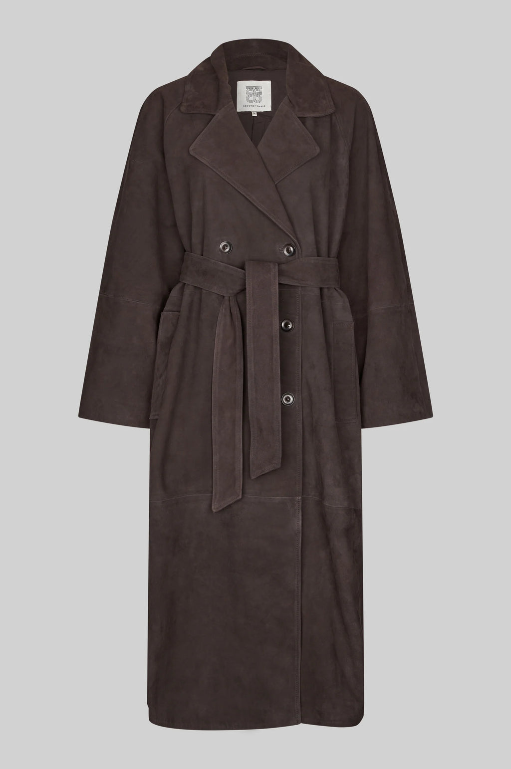 Suede Trenchcoat