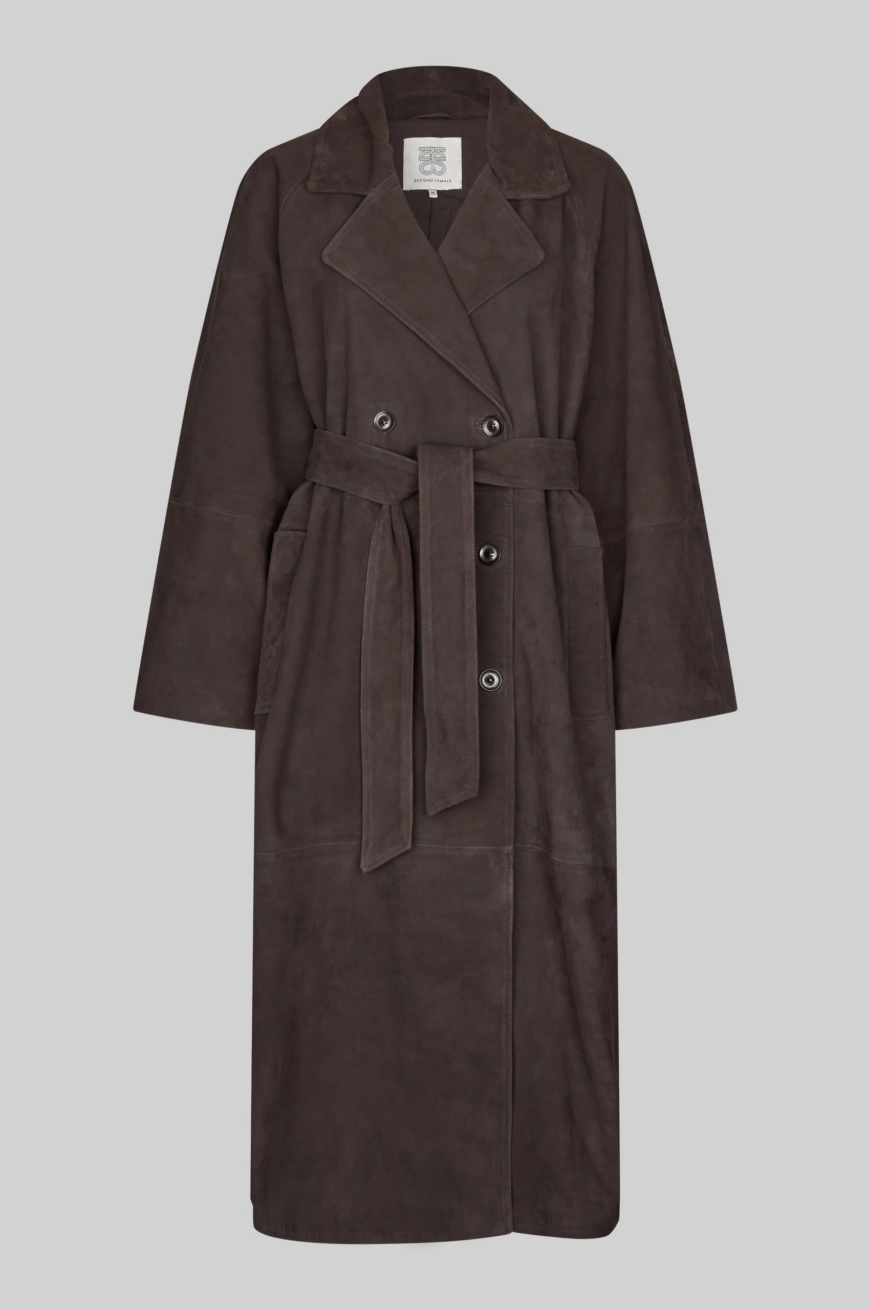 Suede Trenchcoat