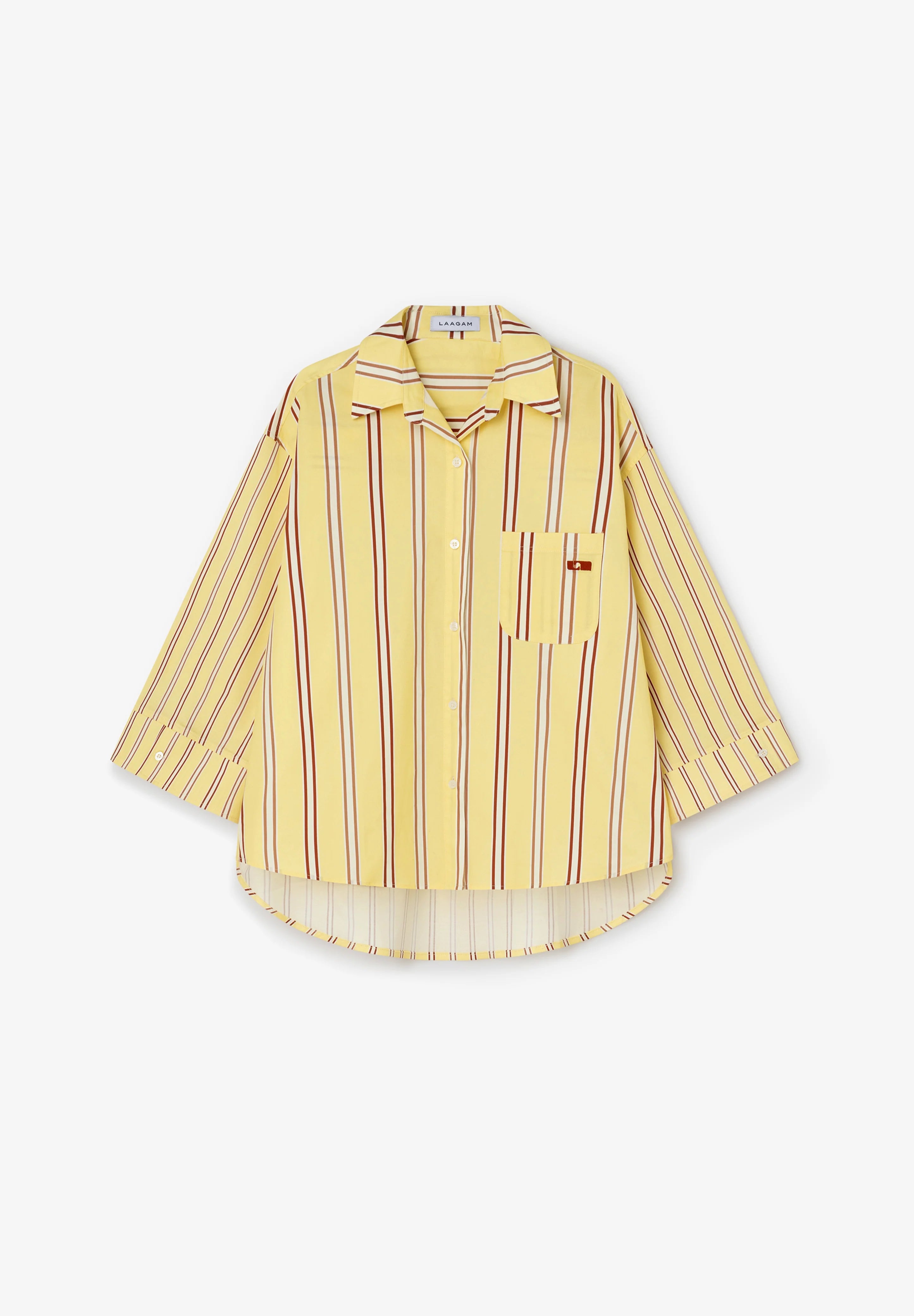 CAOS BUTTER STRIPED SHIRT