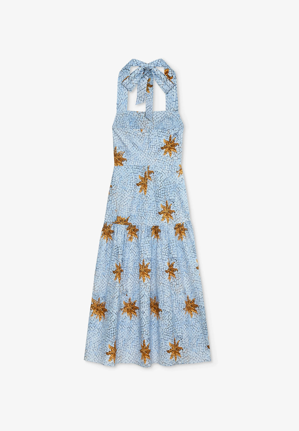 CAELI BLUE MIDI DRESS