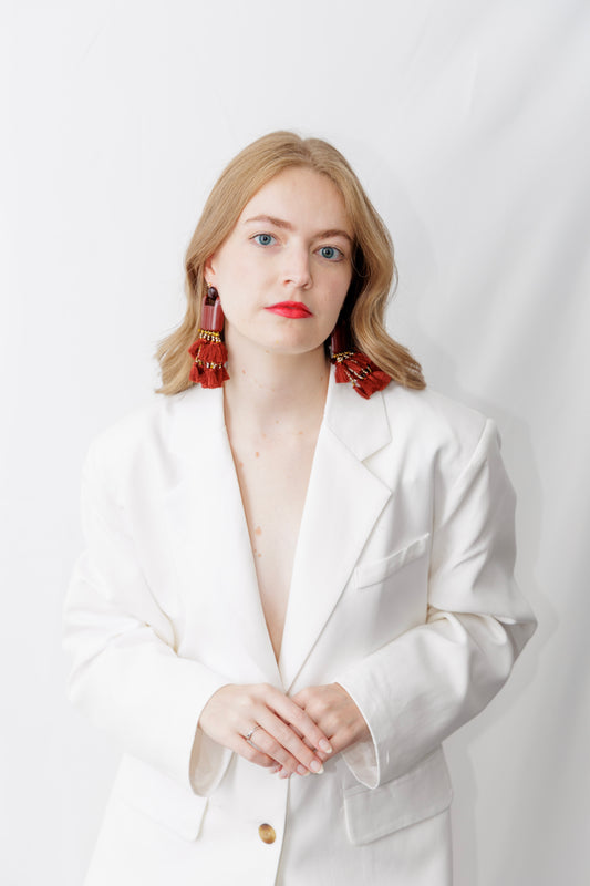 Lumina Blazer with Back Cutout