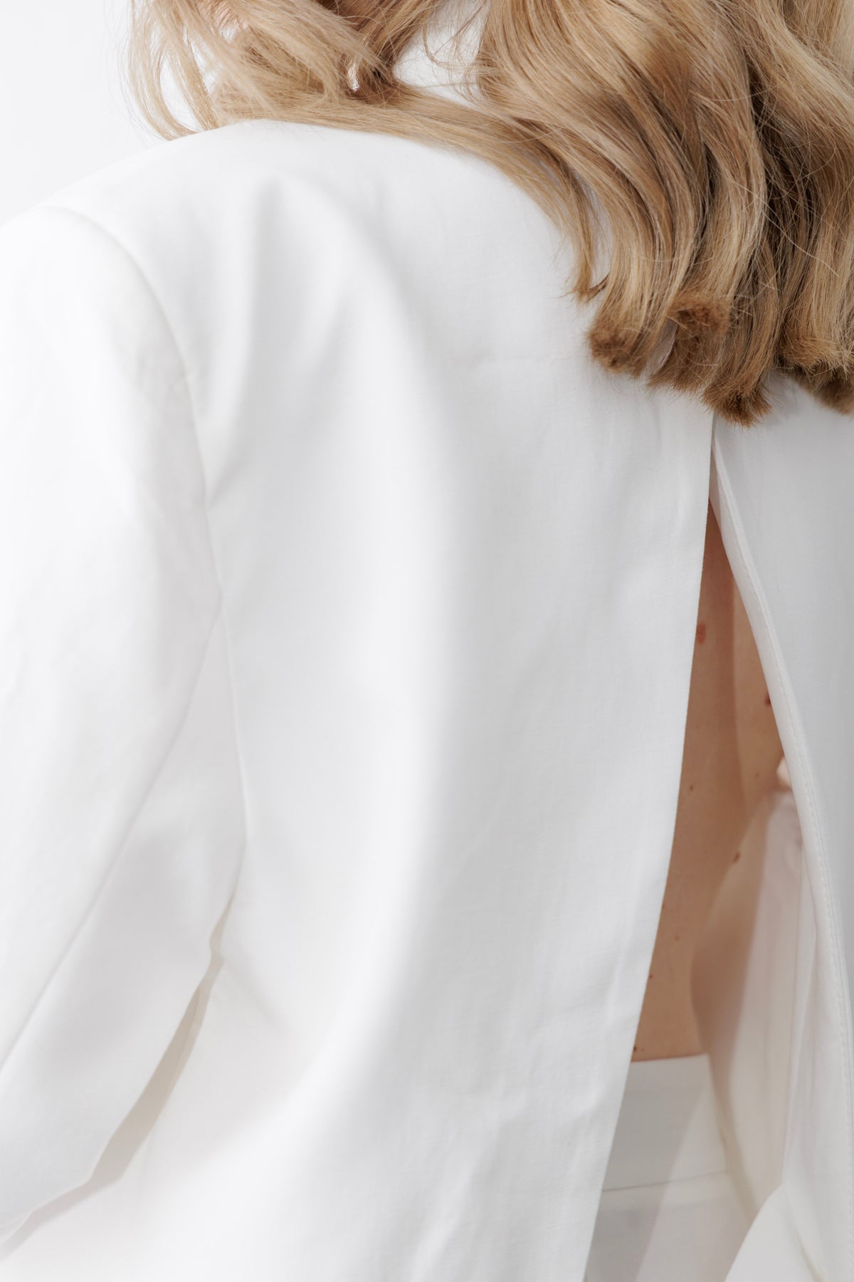 Lumina Blazer with Back Cutout — women's outerwear (view 3)
