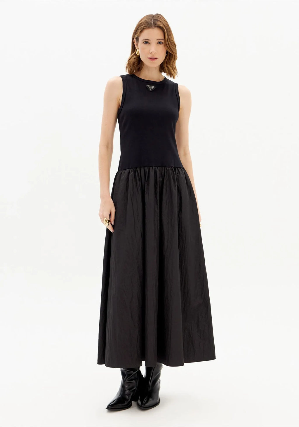 Sleeveless Super Midi Dress