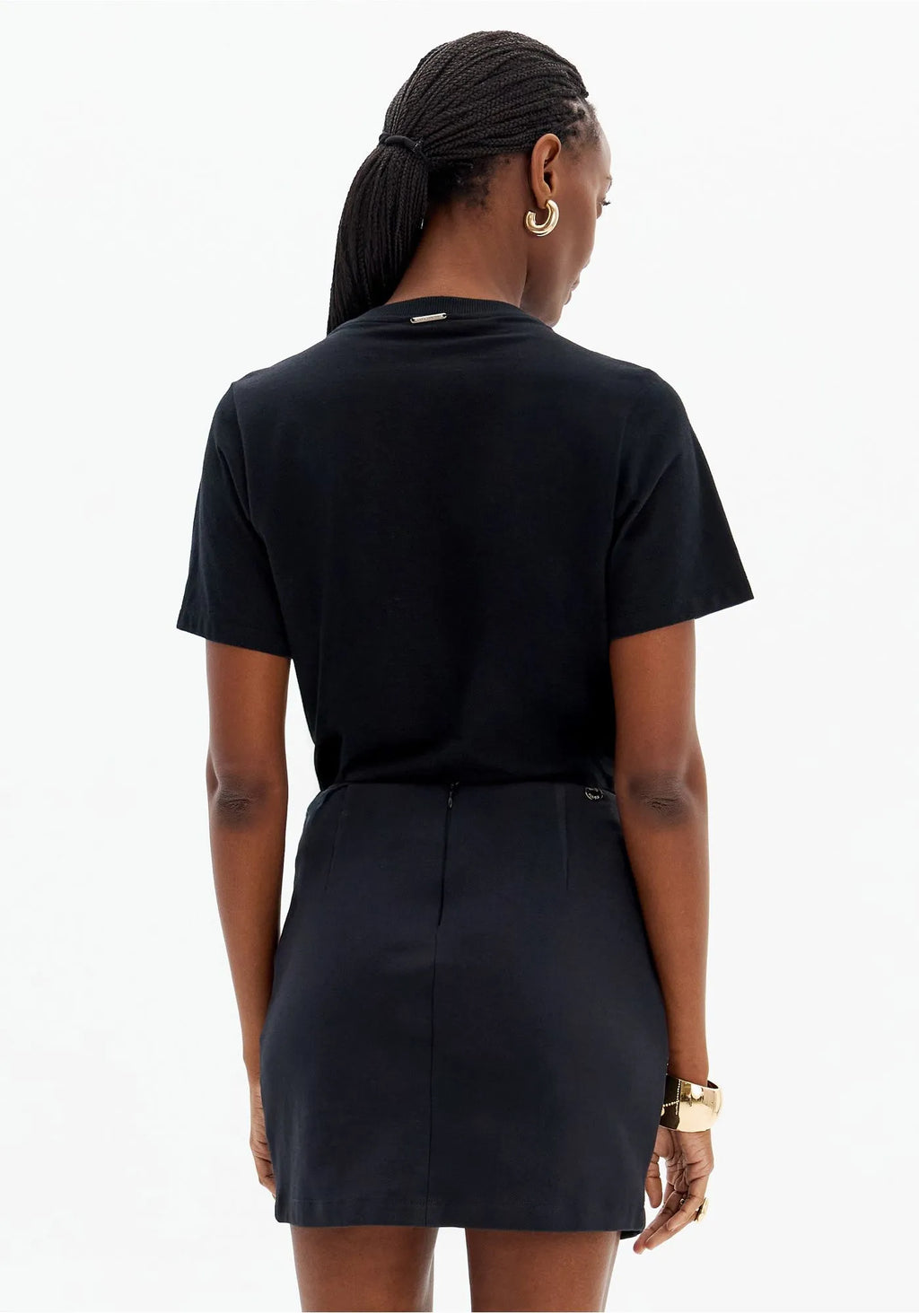 Short-Sleeve T-Shirt with Embellishments